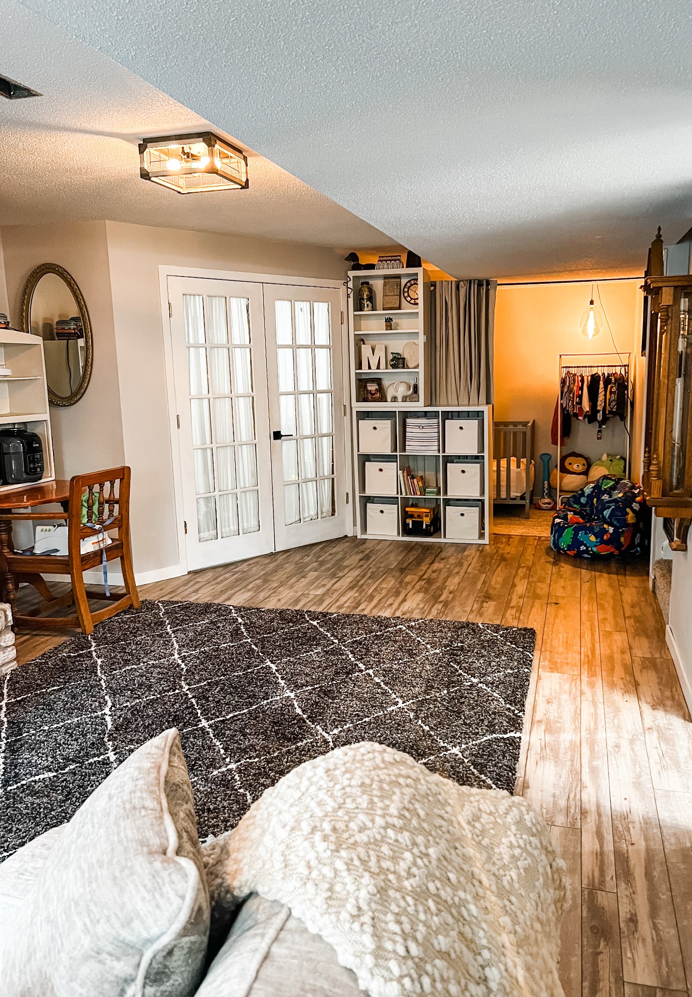 Carpet in a home — completed install